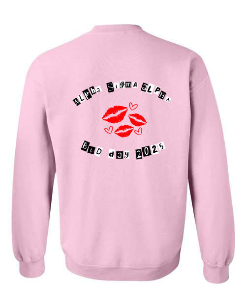 Alpha Sigma Alpha Bid Night 2025 -Hoodies And Crewnecks