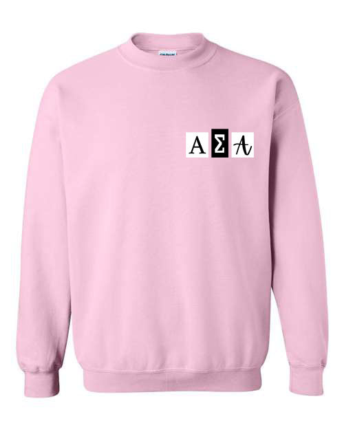 Alpha Sigma Alpha Bid Night 2025 -Hoodies And Crewnecks