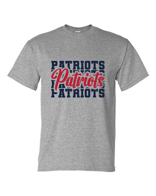 Patriots Patriots - Grey - Tshirt, Longsleeve T, Crewneck, or Hooded Sweatshirt