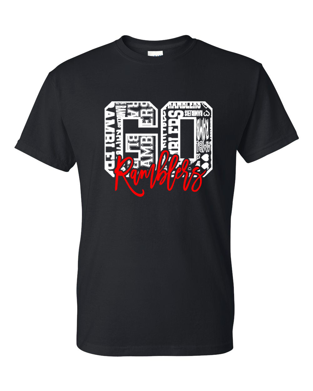 Attica Ramblers - Go Ramblers - Black - T-Shirt, Long Sleeve T-shirt, Crew Neck or Hooded Sweatshirt