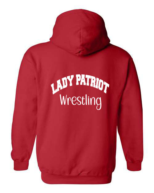 Lady Patriot Wrestling - I don't wear glass slippers - T-Shirt, Long Sleeve T-shirt, Crew Neck or Hooded Sweatshirt