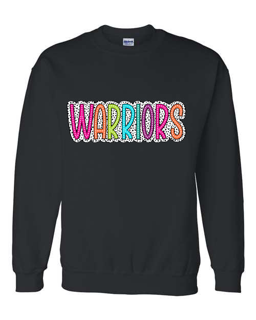 Warren Central Warriors 2024 Design 1 - T-Shirt, Long Sleeve T-shirt, Crew Neck, Hooded Sweatshirt or 3/4 Sleeve Baseball Tee (Copy)