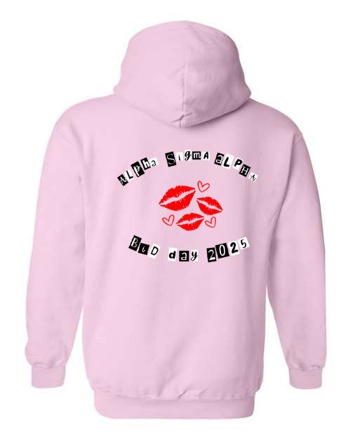 Alpha Sigma Alpha Bid Night 2025 -Hoodies And Crewnecks
