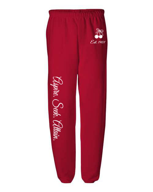 Alpha Sigma Alpha Bid night Design Sweatpants