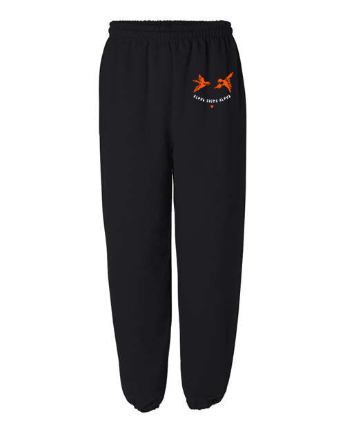 Alpha Sigma Alpha Bird Design Sweatpants