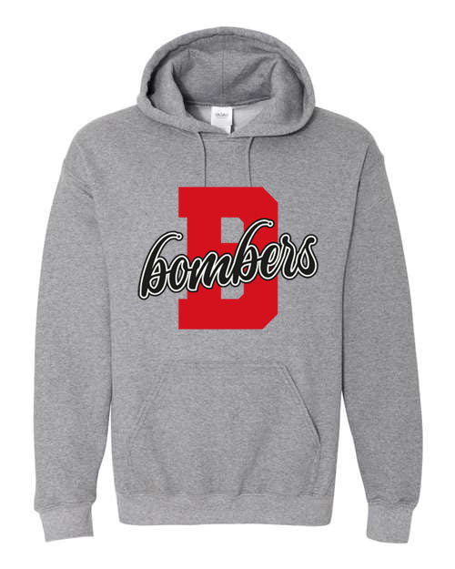 Williamsport Bombers - B Bombers - 2024 Design #2 - T-Shirt, Long Sleeve T-shirt, Crew Neck, Hooded Sweatshirt or 3/4 Sleeve Baseball Tee