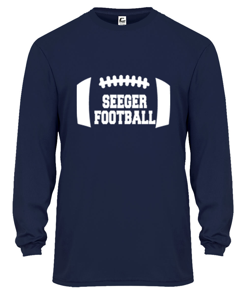 Seeger Patriot Football 24 - Dri fit - Seeger Football - Badger Brand - T-Shirt, Long Sleeve T-shirt, Crew Neck or Hooded Sweatshirt