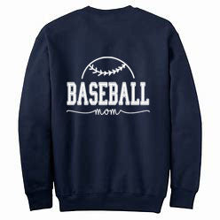 Baseball Mom Tshirt, Longsleeve Tshirt, Crewneck, or Hoodie