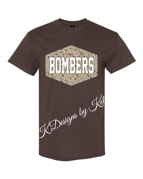 Williamsport Bombers -#4 - 2026 - Chocolate Brown - T-Shirt, Crew Neck, or Hooded Sweatshirt