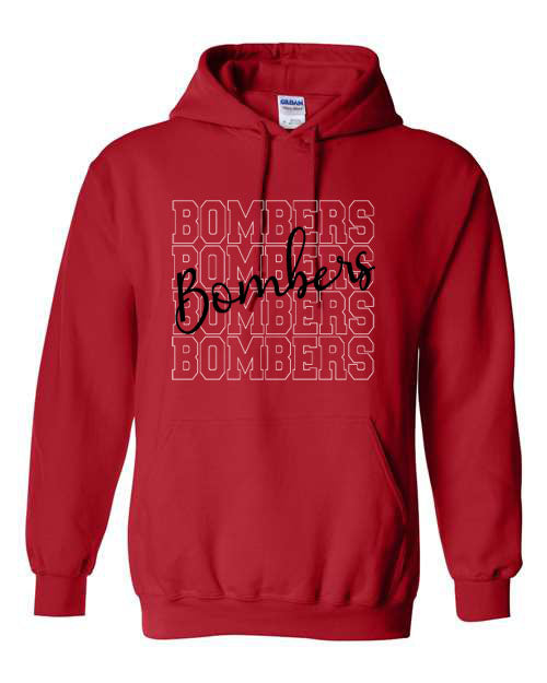 Williamsport Bombers - Design #5 - T-Shirt, Long Sleeve T-shirt, Crew Neck or Hooded Sweatshirt