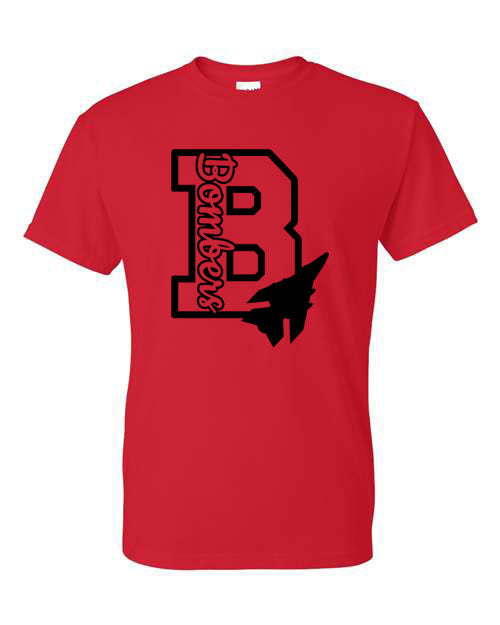 Williamsport Bombers - Red - T-Shirt, Long Sleeve T-shirt, Crew Neck or Hooded Sweatshirt