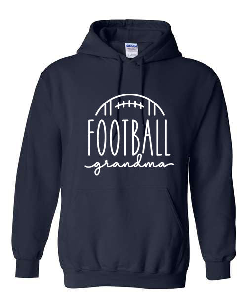 Football Grandma - Hooded Sweatshirt