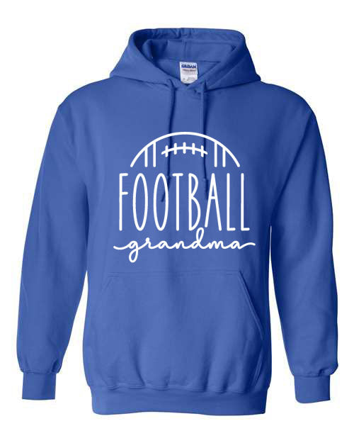 Football Grandma - Hooded Sweatshirt