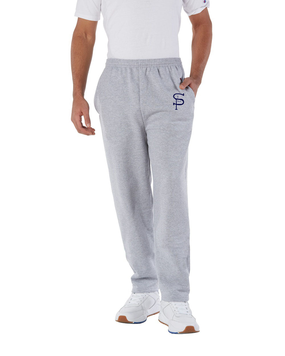 Patriots SLP - Seeger Lady Patriots-  Sweatpants - Open Bottom  with Pockets - Champion Brand