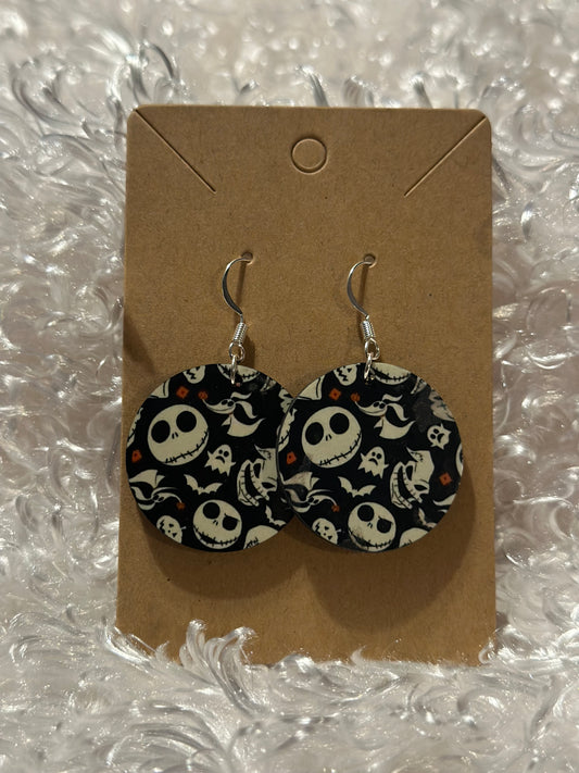 Earrings - Fall - Jack Skeleton