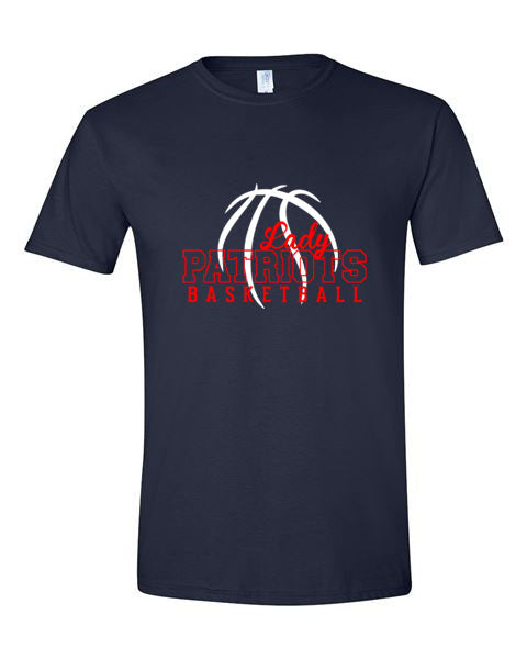 Seeger Lady Patriots Basketball - Navy - T-shirt