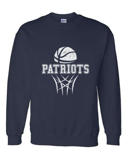 Seeger Basketball - Navy - Crewneck Sweatshirt