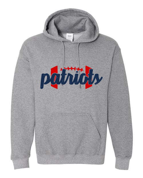 Seeger Patriot Football - T-Shirt, Long Sleeve T-shirt, Crew Neck or Hooded Sweatshirt