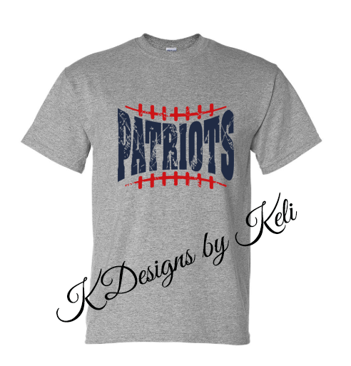 Patriots Football 25 - 2 - Sport Grey - T-shirt