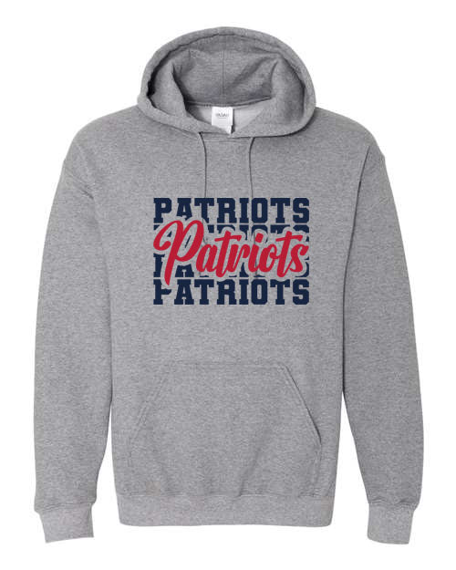 Patriots Patriots - Grey - Tshirt, Longsleeve T, Crewneck, or Hooded Sweatshirt