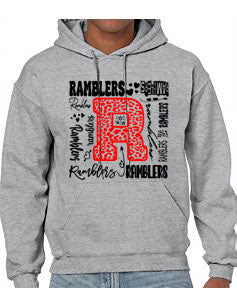 Attica Ramblers - Grey -  T-Shirt, Long Sleeve T-shirt, Crew Neck or Hooded Sweatshirt