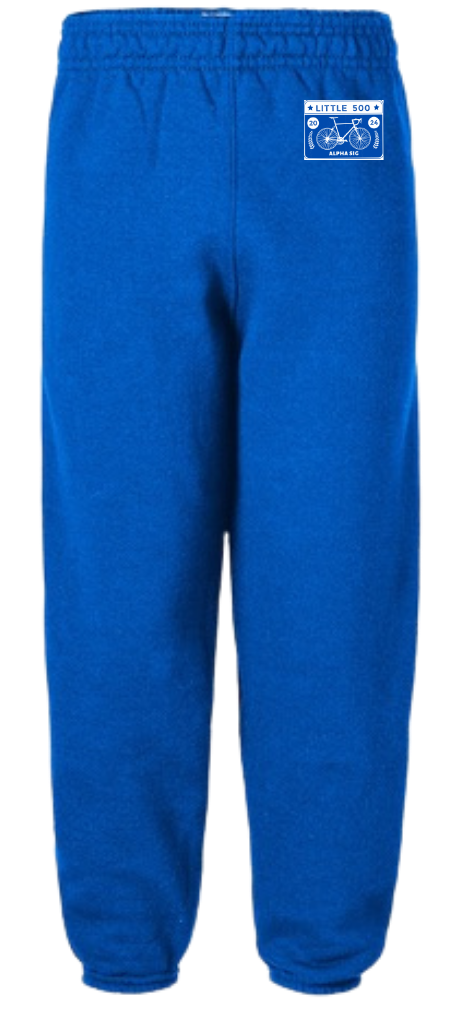 Alpha Sigma Alpha Little 500 Sweatpants - Blue