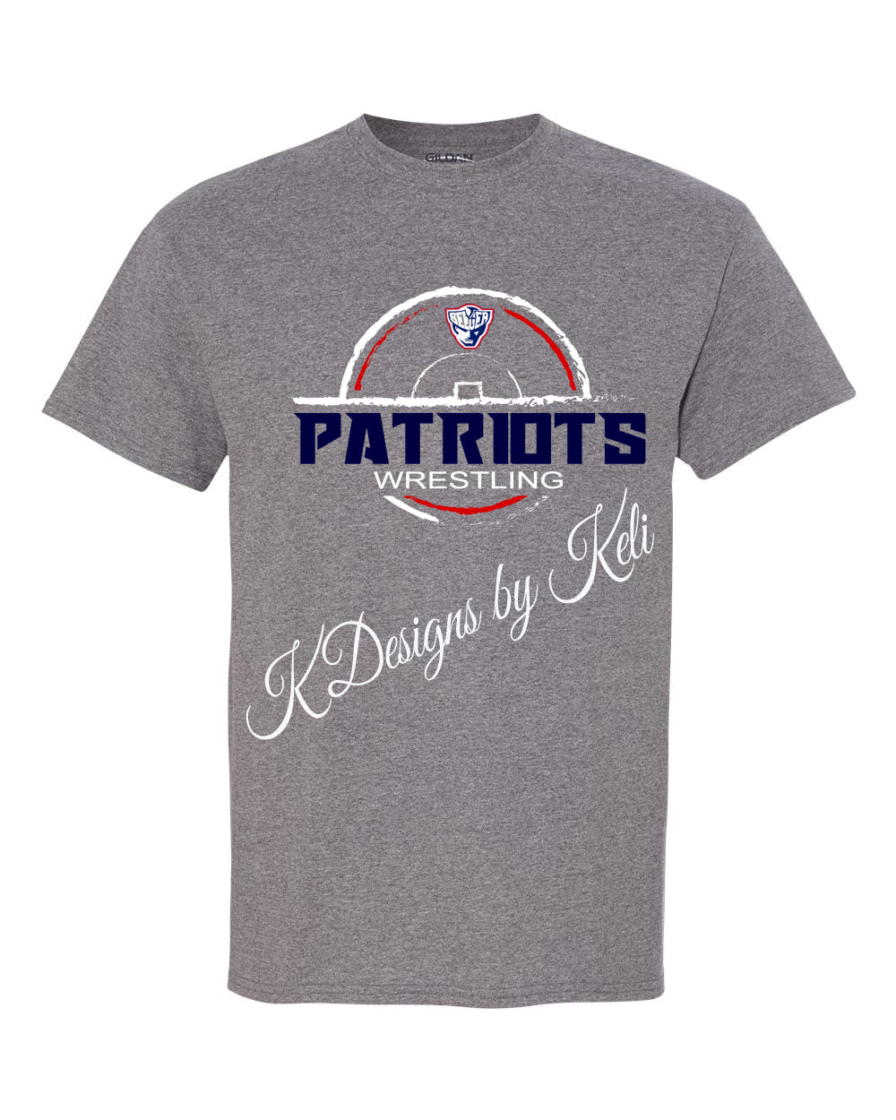 Patriots Wrestling - T-Shirt, Long Sleeve T-shirt, Crew Neck or Hooded Sweatshirt