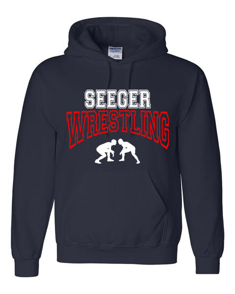 Seeger Wrestling - Hooded Sweatshirt