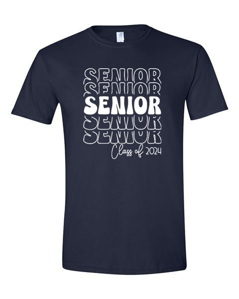 Senior 2024 - T-Shirt or Long Sleeve T-Shirt - Multiple Color choices