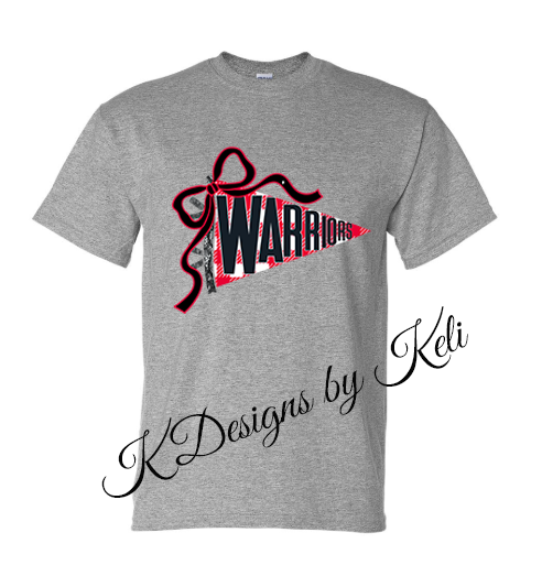 Warren Central - 2025 - Design#1 - Graphite Grey - T-Shirt, Long Sleeve T-shirt, Crew Neck, or Hooded Sweatshirt