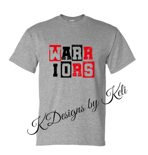 Warren Central - 2025 - Design#6 - Sport Grey - T-Shirt, Long Sleeve T-shirt, Crew Neck, or Hooded Sweatshirt