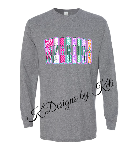 Warren Central - 2025 - Design#7 - Graphite Grey - T-Shirt, Long Sleeve T-shirt, Crew Neck, or Hooded Sweatshirt
