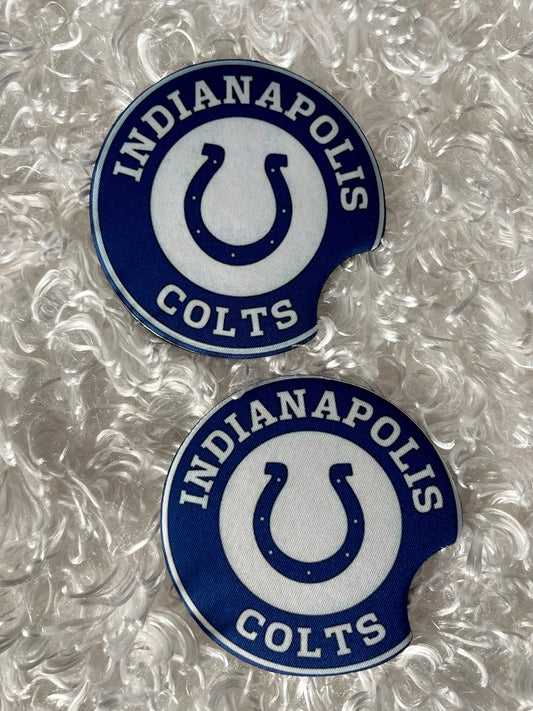 Car Coasters - Set of 2 - Colts