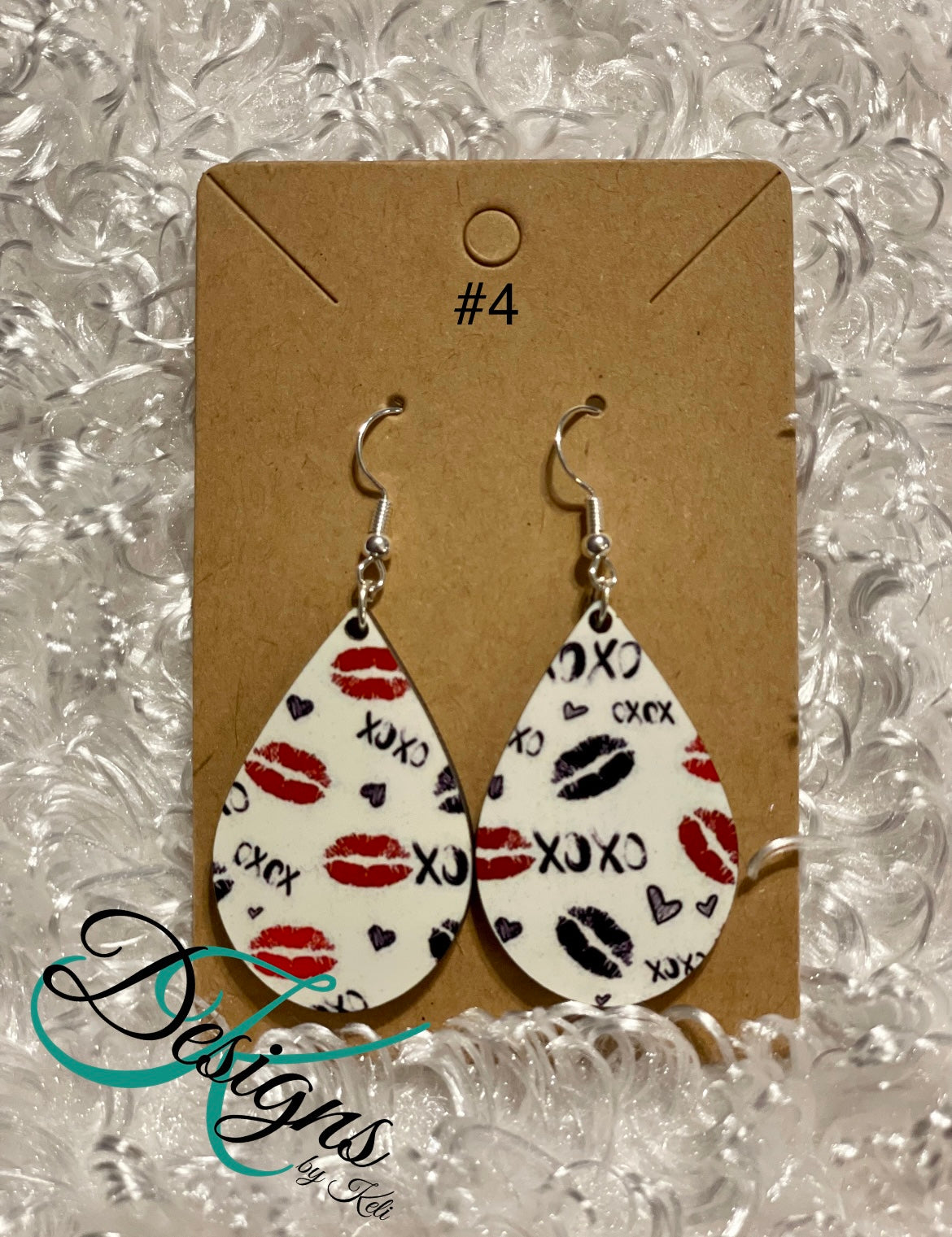 Lips & XOXO Earrings