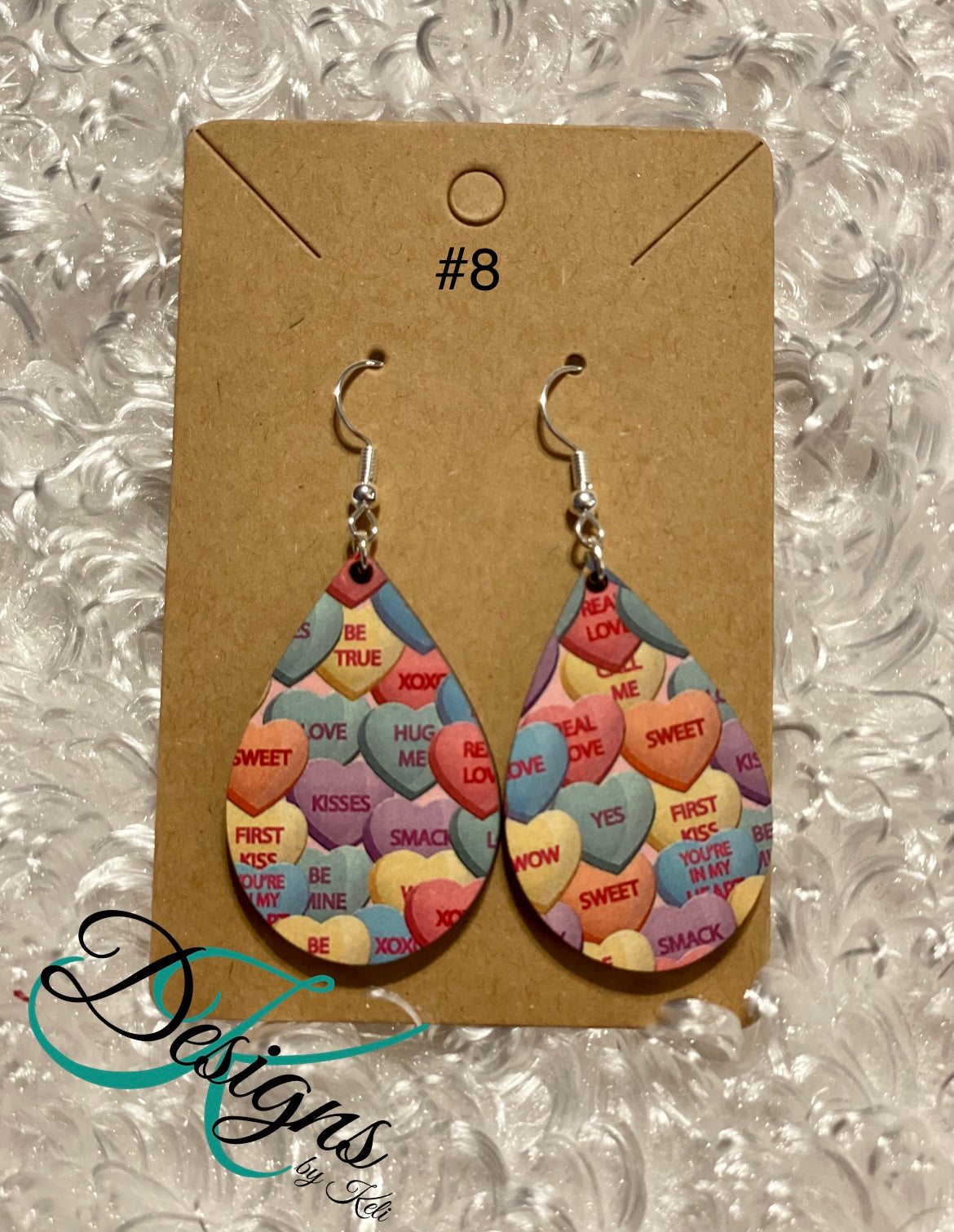 Candy Heart Earrings