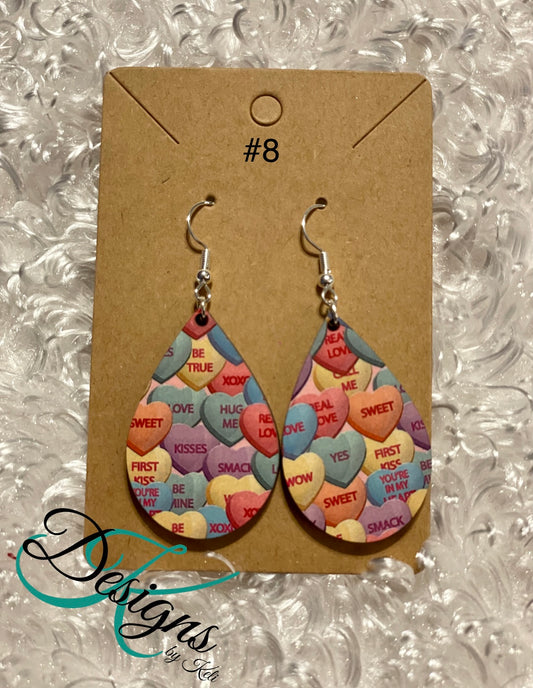 Candy Heart Earrings